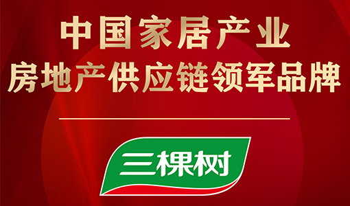 三棵樹榮獲大雁獎——2019中國家居產(chǎn)業(yè)房地產(chǎn)供應(yīng)鏈領(lǐng)軍品牌