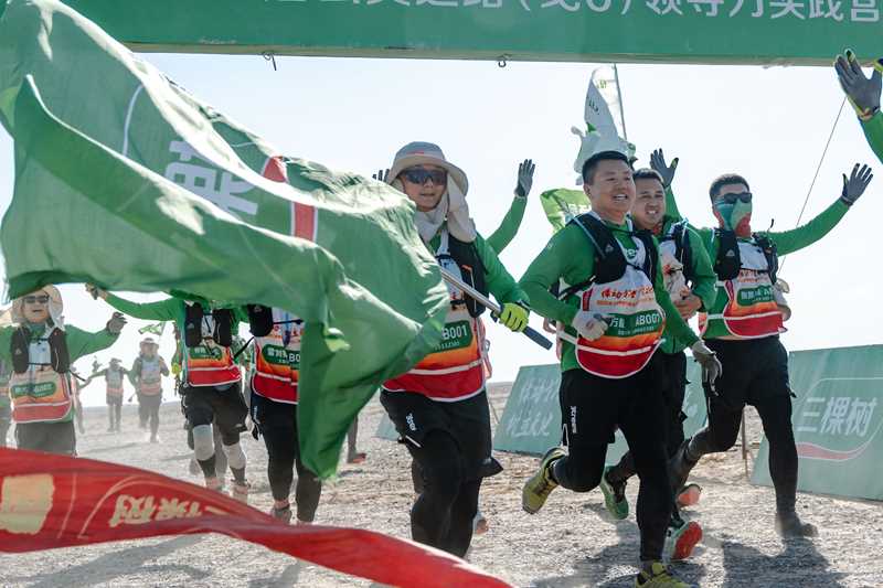 绿动戈壁 树立天地丨三棵树戈6 圆满收官，239公里征途镌刻向上勋章