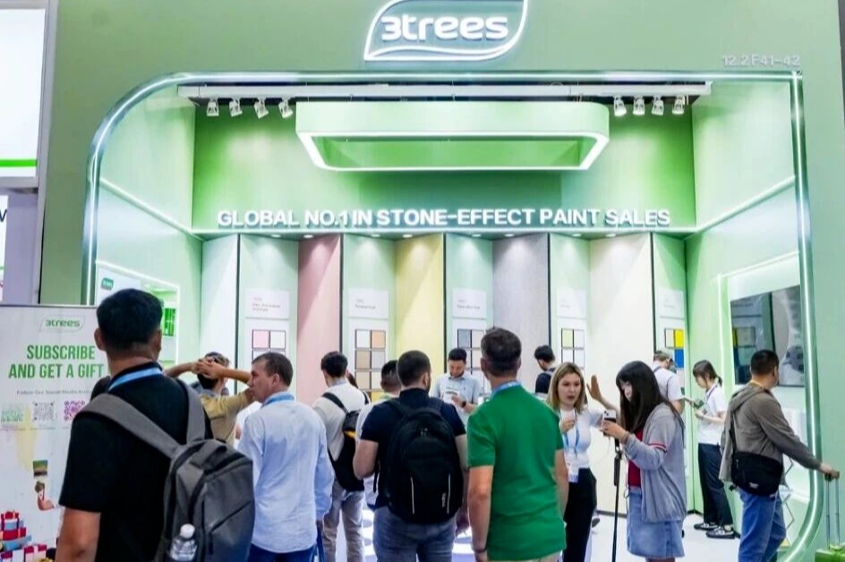 三棵树亮相广交会 以“更健康的中国漆”拓展国际版图